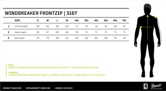 Bunda Brandit Frontzip Windbreaker, švédská kamufláž