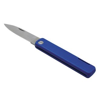 Baladeo ECO357 Papagayo kapesní nůž, čepel 7,5cm, ocel 420, rukojeť TPE ultramarínová