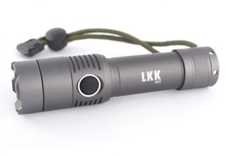 LED vojenská baterka LKK 803 dobíjecí zoom 13cm