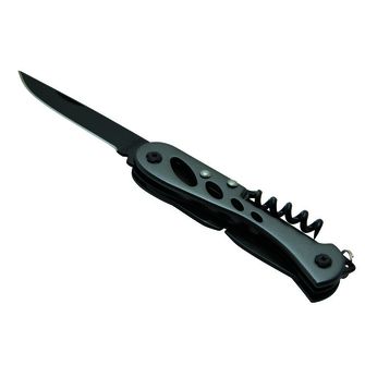 Baladeo ECO165 Barrow Tech multifunkční nůž, 7 funkcí, armádní černá