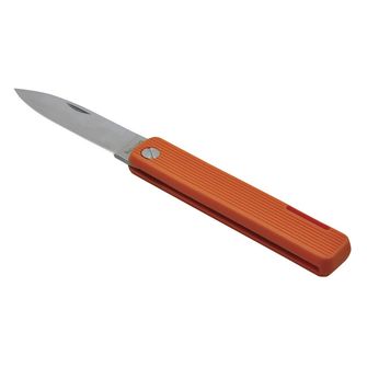 Baladeo ECO352 Papagayo kapesní nůž, čepel 7,5cm, ocel 420, rukojeť TPE oranžová