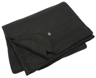 Brandit fleecová deka 135 x 175 cm, černá