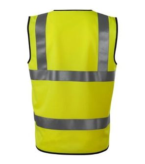 Rimeck HV Bright reflexní bezpečnostní vesta, fluorescenční žlutá