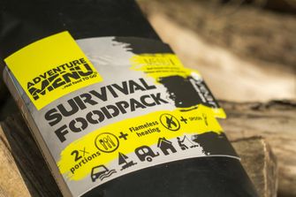 Adventure Menu Survival Food pack menu III, Kuřecí na divoko s rýží a Vepřové žebírko s bramborami, 810g