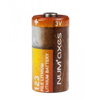 NUM&amp;#39;AXES Lithiová baterie CR123 BLISTER