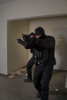 Pentagon Police opasek, černý, 5cm