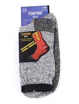 Polar 2-vrstvé termo ponožky 1 pár šedé