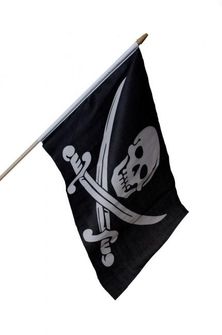 Piratska vlajka malá 43 cm x 30 cm