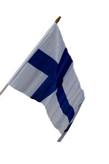 Vlajka Finské republiky 43 cm x 30 cm malá