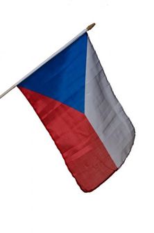Vlajka České republiky 43cm x 30cm malá