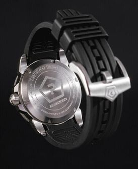 Pentagon hodinky GENESIS, stříbrné