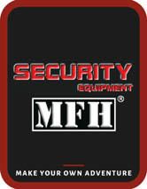 MFH Easy stehenní pravostranné pouzdro na zbraň, černé