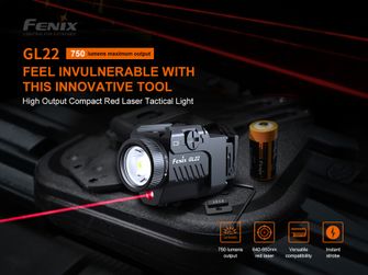 Zbraňové svítidlo Fenix GL22