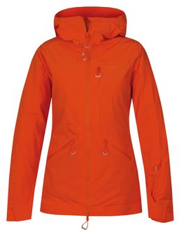 Husky Dámská lyžařská bunda Gomez výrazně oranžová