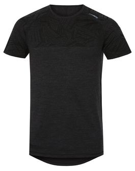 Husky Merino termoprádlo Pánské tričko s krátkým rukávem černá