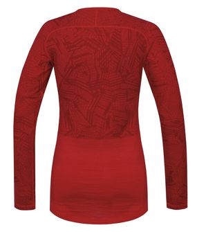 Husky Merino Thermal Underwear Dámské tričko s dlouhým rukávem Red
