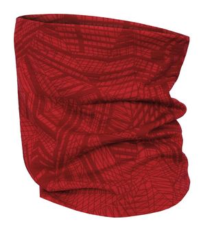 Husky Multifunkční merino šátek tubus Merbufe červená