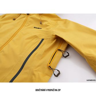 Husky Dámská outdoorová bunda Nakron light yellow