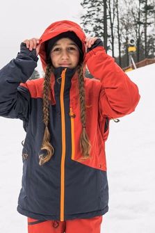 Husky Dětská lyžařská bunda Gomez Kids červená /černá modrá