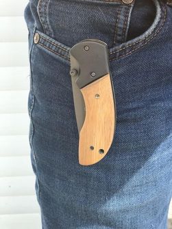BÖKER® otevírací nůž Pioneer Wood 19,2cm