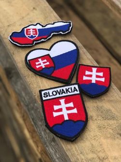 Nášivka Slovenský znak srdce, 7x7cm