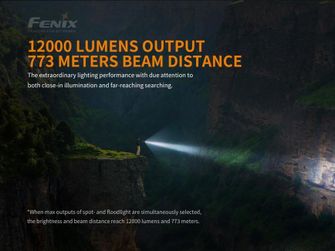 Výkonná svítilna  Fenix LR40R