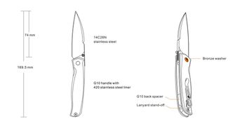 Kapesní zavírací nůž Ruike P662-B