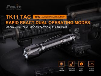 Fenix taktická LED svítilna TK11 TAC