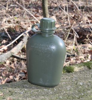 MFH plastová  láhev olivová , 1l