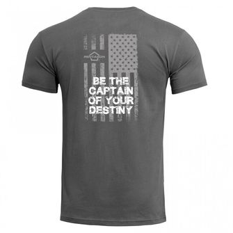 Pentagon American Flag tričko, šedé