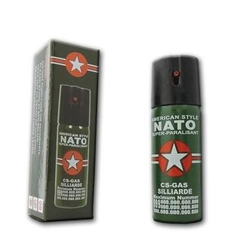 Pepřový sprej, kaser, NATO 40ml