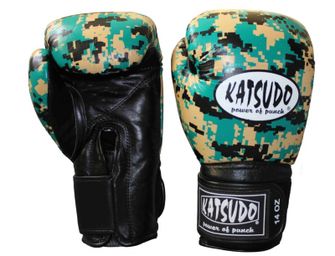 Katsudo box rukavice Kink, Army