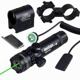 Armed Forces laserový zaměřovač na zbraň 5mW zelený