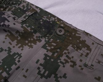 Pánské kalhoty loshan ward vzor digital