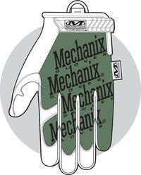 Mechanix Original woodland rukavice taktické