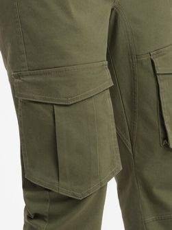 Ombre Pánské Jogger kalhoty cargo V18 P886, olivová