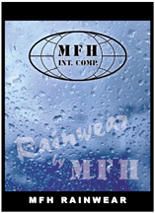 MFH Nepromokavá bunda do deště PVC černá