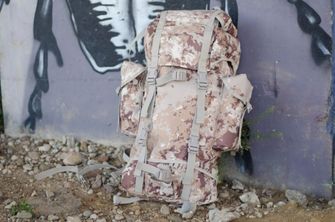 MFH BW nepromokavý batoh vzor Vegetato desert 65L