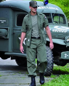 Mil-Tec Kalhoty M64 VIETNAM zelené