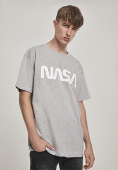 NASA pánské tričko Heavy Oversized, šedé