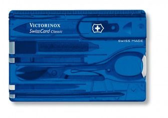 Victorinox SwissCard multifunkční karta 10v1 modrá