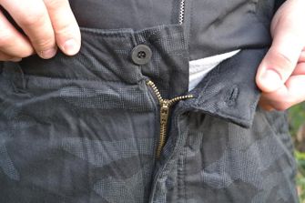 Pánské zateplené kalhoty loshan roberto vzor night camo