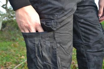 Pánské zateplené kalhoty loshan roberto vzor night camo