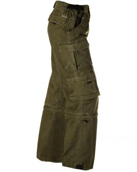 Wales pánské kapsáčové kalhoty olivové