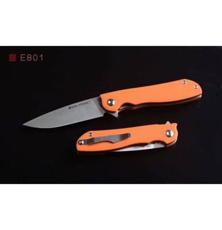 Real Steel otvírací nůž Megalodon E801 orange G-10, 22cm
