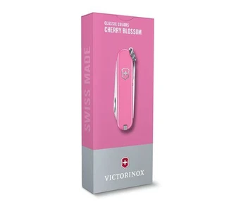 Victorinox Classic SD Colors Cherry Blossom, multifunction knife, pink, 7 functions