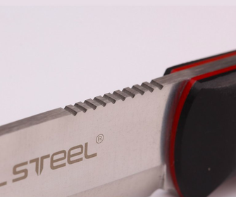 Real Steel nůž Bushcraft II Black, 21,9cm