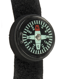 Mil-tec mini kompas na ruku, černý