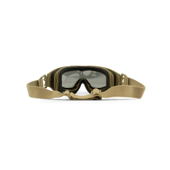 WILEY X taktické brýle SPEAR - kouřové + čirá skla / matný pískový rám