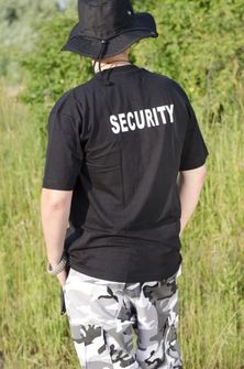 MFH tričko s nápisem security černé, 160g/m2